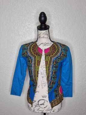 Afro‎ Fittings By Alex Multicolored Blazer